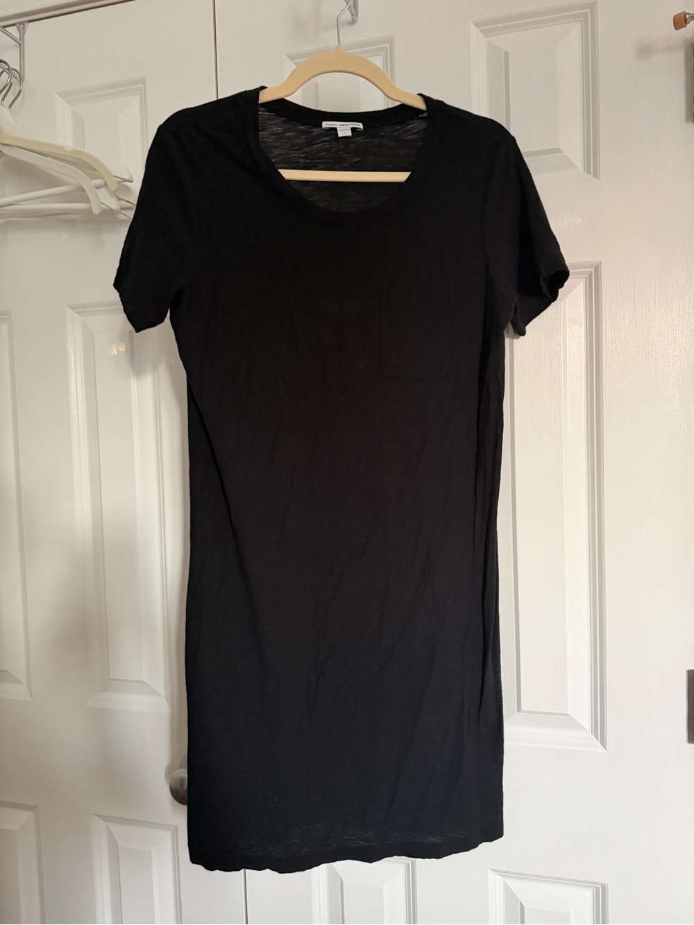 James Perse Black Crewneck T-Shirt